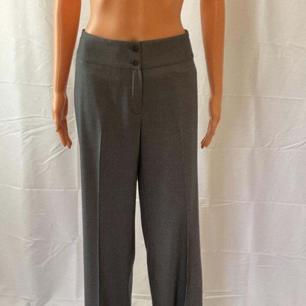 Jones NY Platinum Collection Black Patterned Pants.  Size 8.  Classic/Timeless